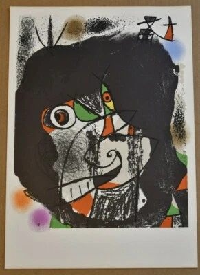 Joan Miró Revoluciones I y Revoluciones II, Litografías de XXe Siecle Paris 1975 Foto 1 de 4