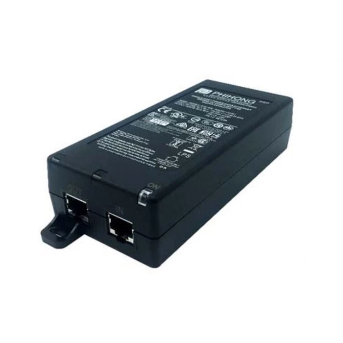 Phihong POE29U-1AT(PL)D-R 30W alimentación de un solo puerto a través de Ethernet alimentación midspan Foto 1 de 1