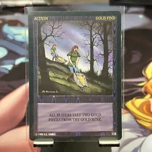 Action Gold Find #228 - Carte singole Wyvern CCG TCG 1994 - Foto 1 di 2