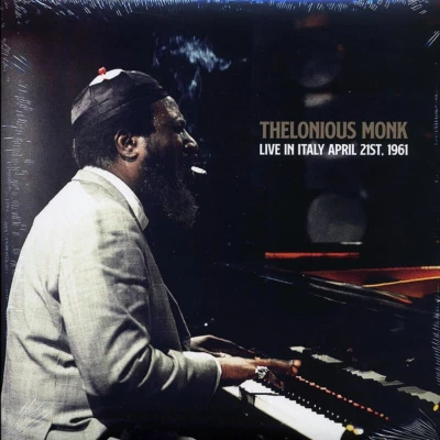 THELONIOUS MONK "LIVE IN ITALY APRIL 21, 1961" BRAND NEW! SEALED LP! (MINT) - Image 1 of 2