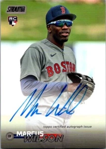 Autógrafo de béisbol Topps Stadium Club 2023 #SCBA-MW MARCUS WILSON RC - Imagen 1 de 2