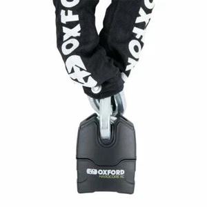 Oxford Hardcore XC13 Motorcycle Motor Bike Secure Chain & Lock - 13mm x 1.5m - Picture 1 of 4