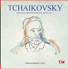 PYOTR ILYICH TCHAIKOVSKY - CHANSON TRISTE FOR PIANO OP. 40 NO. 2 NEW CD