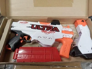 NERF Ultra Focus Motorised Blaster Gun Age 8+ Toy Game AccuStrike Darts - Picture 1 of 3