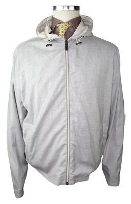 £1185 CHAQUETA CON CAPUCHA CANALI 1934 NUEVA LANA UK 48 EU 58 XXXL ITALIA Foto 1 de 4