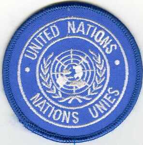 Patch UNO Truppen  United Nations