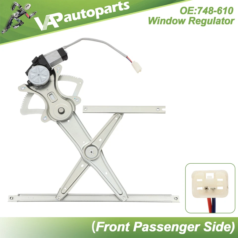 Regulador de ventana para Toyota Highlander 2001-2007 pasajero delantero derecho con motor Foto 1 de 4