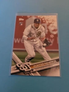 !!!     HUNTER RENFROE  HOLIDAY TOPPS  BASEBALL  ROOKIE CARD $$ - Picture 1 of 1
