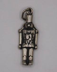 Sterling Silber Weihnachten Nussknacker Charm - Bild 1 von 2