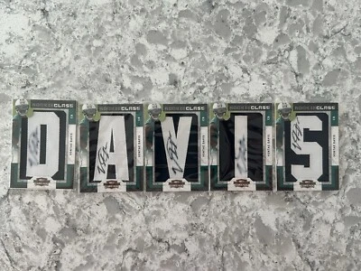 2009 Donruss Threads Rookie Class Auto Vontae Davis /275 - DAVIS Full Last Name - Image 1 of 4