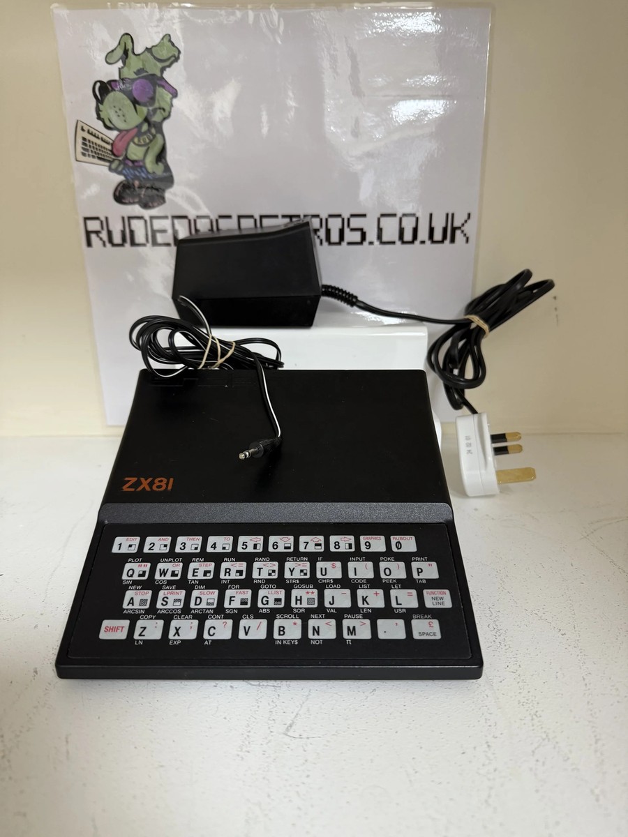 Sinclair ZX81 Vintage Computers & Mainframes for sale - eBay Sinclair ZX81 Vintage Computers & Mainframes for sale - eBay