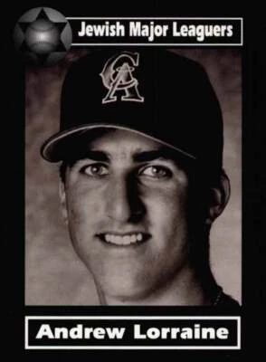 2003 Jewish Major Leaguers 127 Andy Lorraine - NM Los Angeles California CA Card - Image 1 of 2