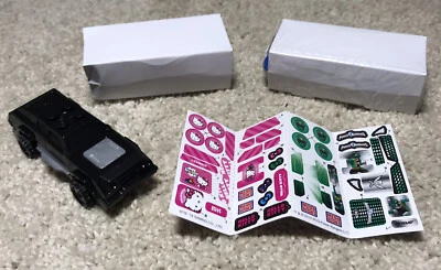 General Mills 2014 Mega Blocks Car Hello Kitty Power Rangers Black/Blue Lot Of 2 - Image 1 of 4