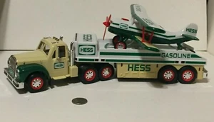 HESS GAS TOY TRUCK AND AIRPLANE - Picture 1 of 7