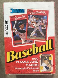 1990 Donruss Baseball Wax Box - 36 ct. - Possible Sosa RC - Picture 1 of 2