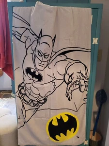 Batman 26" x 48" Bath Towel 100% Cotton - Picture 1 of 19