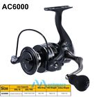 Carbon Fiber Telescopic Fishing Rod 6 Guides Pole 2.1M With Metal Spinning Reel