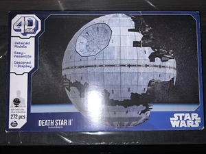 4D Build Deluxe Death Star II Cardstock Model Kit - 272pc Star Wars Toy - Picture 1 of 3