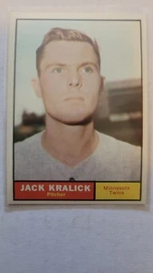 1961 TOPPS JACK KRALICK RC #36 NM COMBINED SHIPPING - Picture 1 of 2