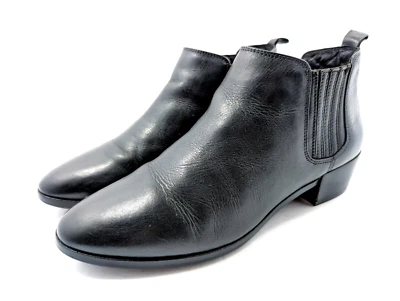 Botines Chelsea Michael Kors Talla 8 M Cuero Negro Foto 1 de 4