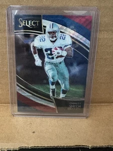 2018 Panini Select Emmitt Smith Rosso Tricolore 27/99 - Foto 1 di 1