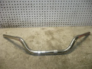 HD HARLEY 2008 08 + DYNA FATBOY STYLE CHROME HANDLEBAR HANDLE BARS ASSY OEM - Picture 1 of 24