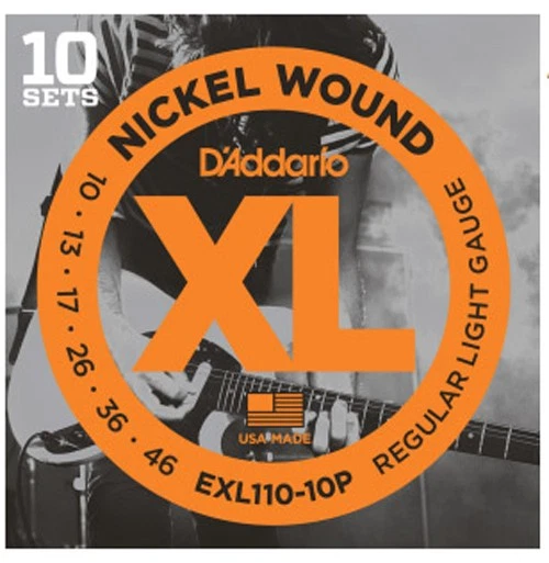 DAddario EXL110-10P Corde per Chitarra - Immagine 1 di 1