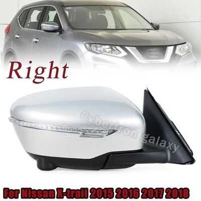 Right For Nissan X-trail 2015 2016 2017 2018 11PIN Rearview Mirror Assemblys - Imagem 1 de 4