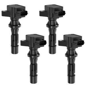 Set of of 4 Ignition Coil Pack Compatible with 2.0 2.5 L4 Mazda 3 Mazda CX-7 ... - Picture 1 of 6