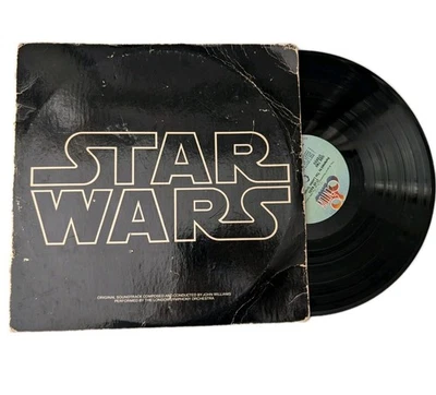 Star Wars Film Original Soundtrack Double Vinyl LP Record Album 1977 - Image 1 of 4