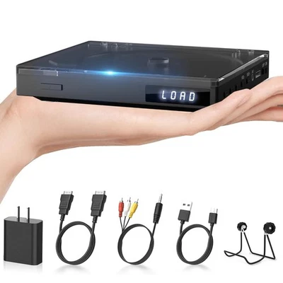 MAITE MINI Lettore DVD Altoparlante HIFI incorporato Lettore DVD HDMI per TV Funzione