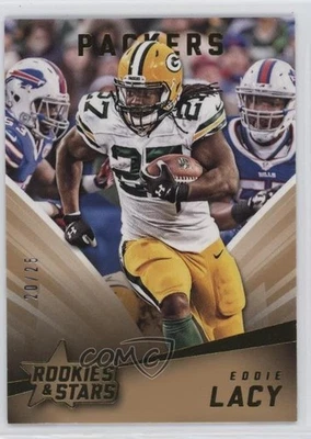 2015 Panini Rookies & Stars Retail Longevity Gold /25 Eddie Lacy #71 - Image 1 of 2