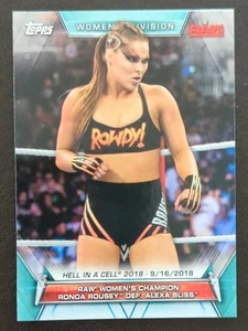 2019 Topps WWE Women's Division Ronda Rousey Def. Alexa Bliss Base #84 - Bild 1 von 2