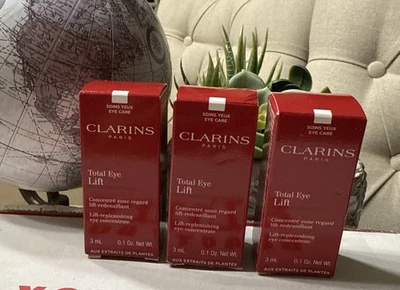 娇韵诗 Total Eye Lift 滋润精华霜-3 毫升样品套装 3 (B3) — 第 1/2 张图片