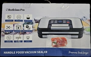 95Kpa Potente Sigillante Sottovuoto, Beelicious Sigillante per Alimenti con Funzioni 10 in 1 - Foto 1 di 3