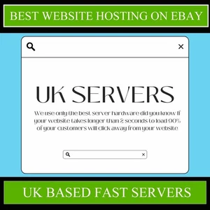 Unbegrenzte SSD UK Website Hosting Linux - Windows - WordPress KOSTENLOSES CDN + GRATIS SSL - Bild 1 von 1