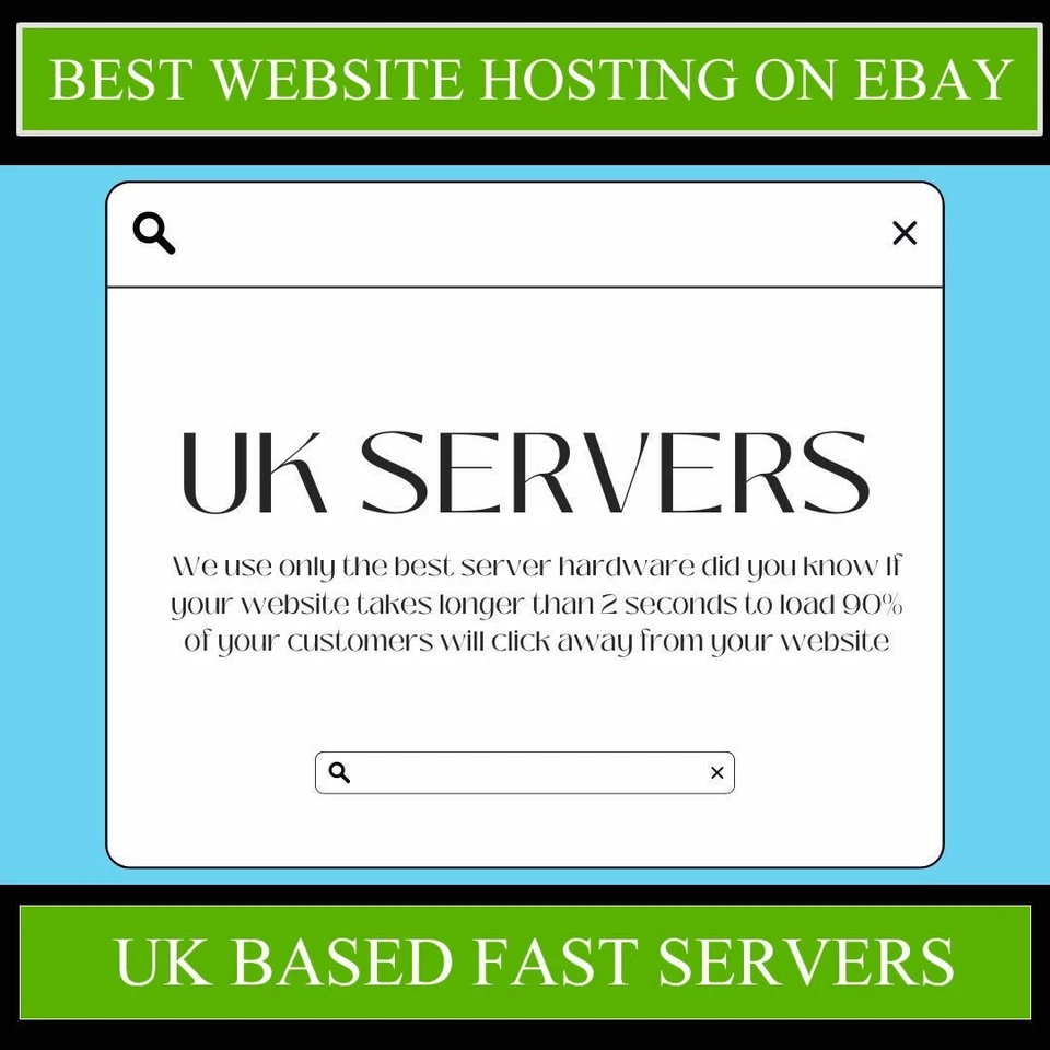 Unlimited SSD UK Website Hosting Linux - Windows - WordPress FREE CDN + FREE SSL - Image 1 of 1