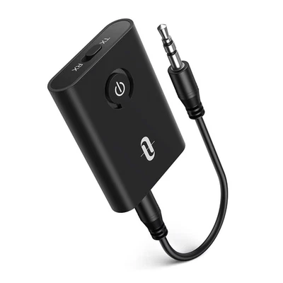 TaoTronics TT-BA07 Bluetooth 5.0 2-in-1 Transmitter and Receiver Wireless 3.5mm - Image 1 of 4