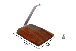 SKYMARK MKRWSTANDS EXECUTIVE STYLE WOODEN / METAL AIRCRAFT DESK MODEL STAND - Picture 1 of 1
