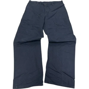 Dickies 874 Work Trousers Mens W34 L32 Straight Fit Cotton Navy Streetwear Pant - Picture 1 of 9