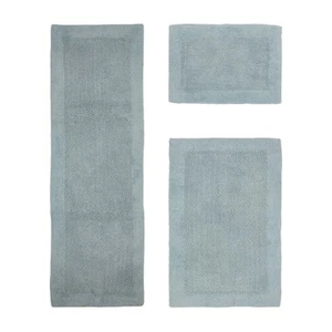 Better Trends Bath Rugs Set 100% Cotton Tufted Soft Water Absorbent Bathroom - Picture 1 of 5