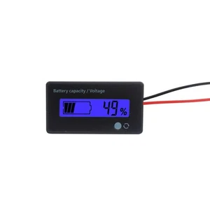 12V 24V 36V 48V Battery Meter, Battery Capacity Voltage Indicator, Lead-Acid&... - Picture 1 of 8