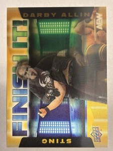 2025 Upper Deck AEW Sting-Darby Allin #FI-20 Finish It! Case Hit SSP Lenticular - Picture 1 of 2