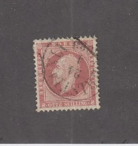 NORWAY (MK5725) # 5 USADO EN MUY BUEN ESTADO 8s KING OSCAR I /DULL LAKE /FECHA CANCELACIÓN CV $65 - Imagen 1 de 1