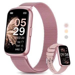 Smartwatch Damen 1.47" Fitnessuhr Pulsuhr SpO2 Schlafmonitor 24 Sportmodi Akt... - Bild 1 von 8