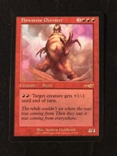 Flowstone Overseer MTG Magic The Gathering Nemesis ENGLISH VINTAGE OOP