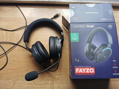 Gaming Headset TRUST GXT490 Fayzo 7.1. USB für PC/LAPTOP/PS4/PS5 - Bild 1 von 2