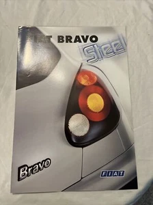 Fiat Bravo Steel Special Edition Italian Fold Out Sales Brochure May 2000 - Picture 1 of 4