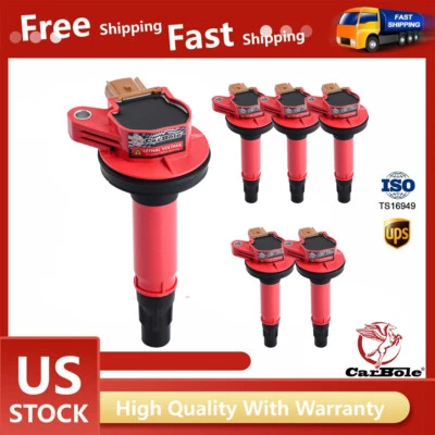 6 bobinas de encendido UF646 para Ford Transit-150 250 350 V6 2015-2019 3,5 L BL3Z12029B Foto 1 de 4