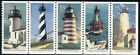 #2474a 25¢ LIGHTHOUSES 100 STRIPS OF 5, MINT STAMPS, SPICE UP YOUR MAILINGS!